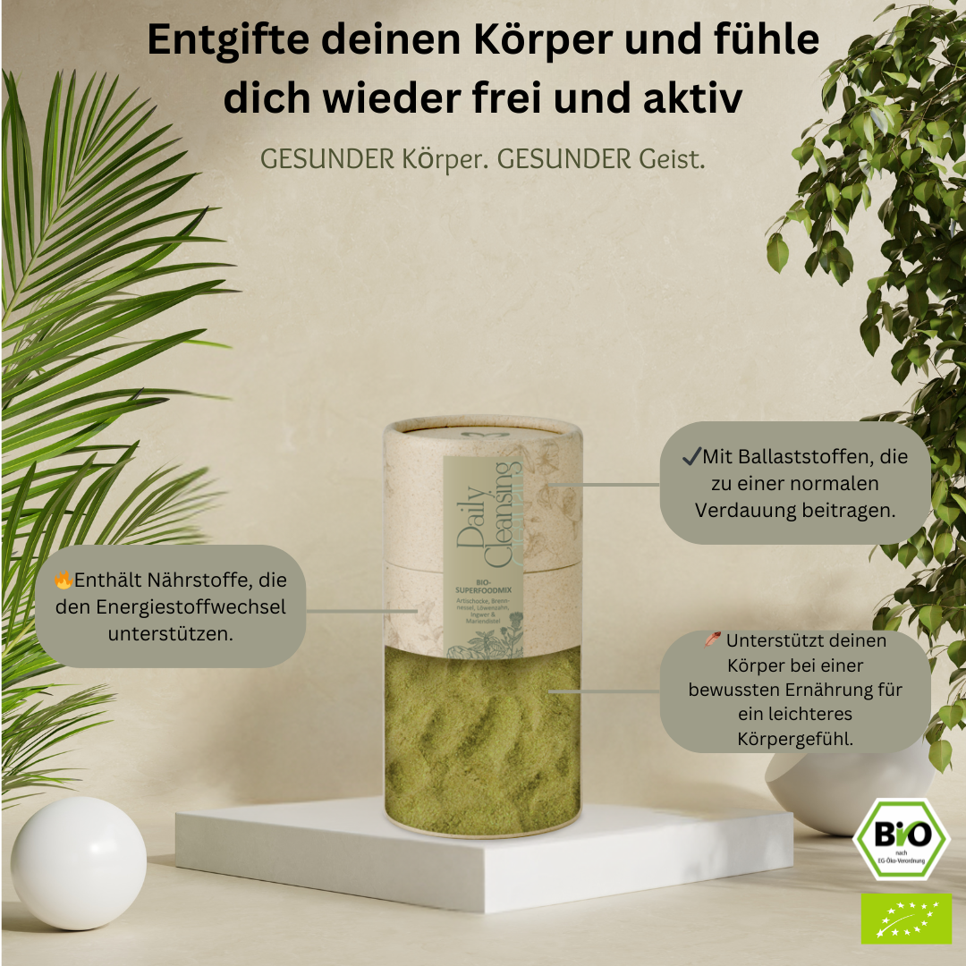 Pure Detox Bundle - entgiften, entschlacken, aktiv fühlen
