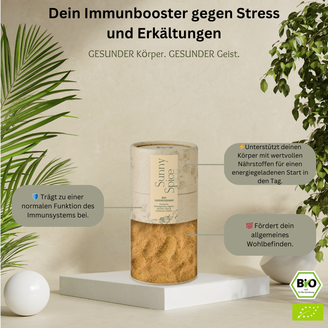 Daily Energizer Bundle – weniger Stress, mehr Gesundheit