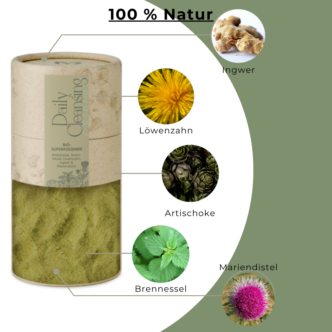 Daily Cleansing – entgifte deinen Körper und fühle dich wieder frei und aktiv