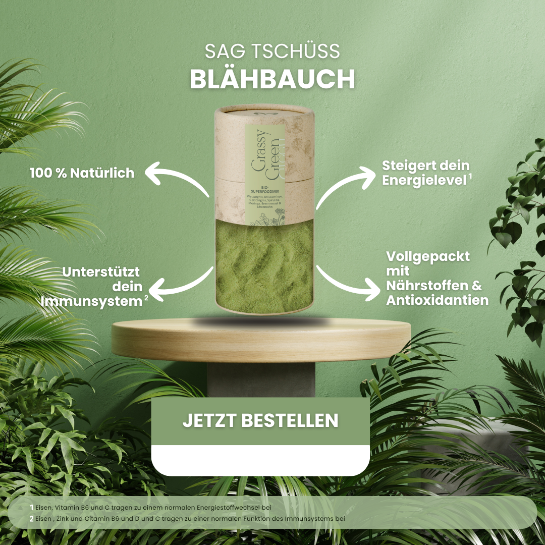 Grassy Green – der tägliche Nährstoffkick für ein aktives, leichtes Lebensgefühl