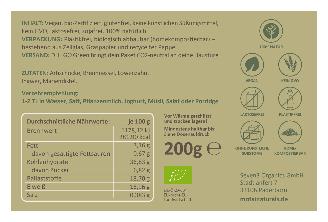 Bio Superfood Mix - Daily Cleansing - Nachschub